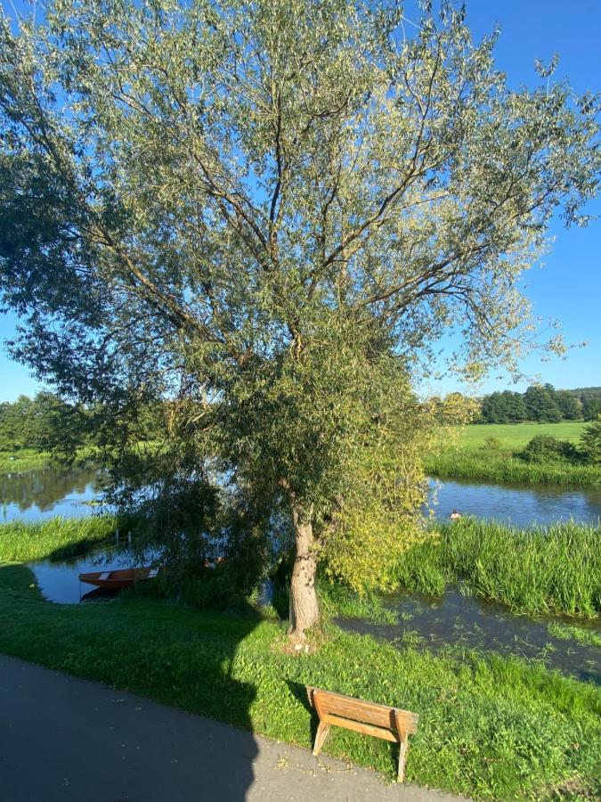 Idyllische Ferienwohnungen In Mossendorf Blick Zur Naab Burglengenfeld Luaran gambar